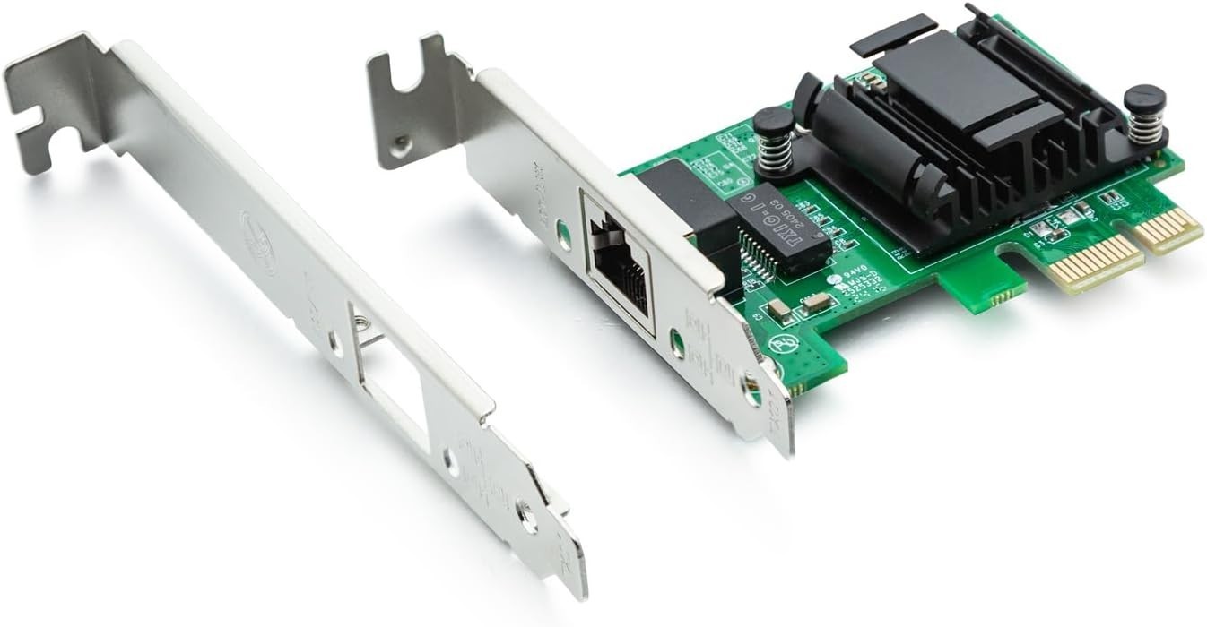 For Intel EXPI9301CT, Gigabit Network Card, w/ Intel 82574L Chip PCIe x1 to RJ45