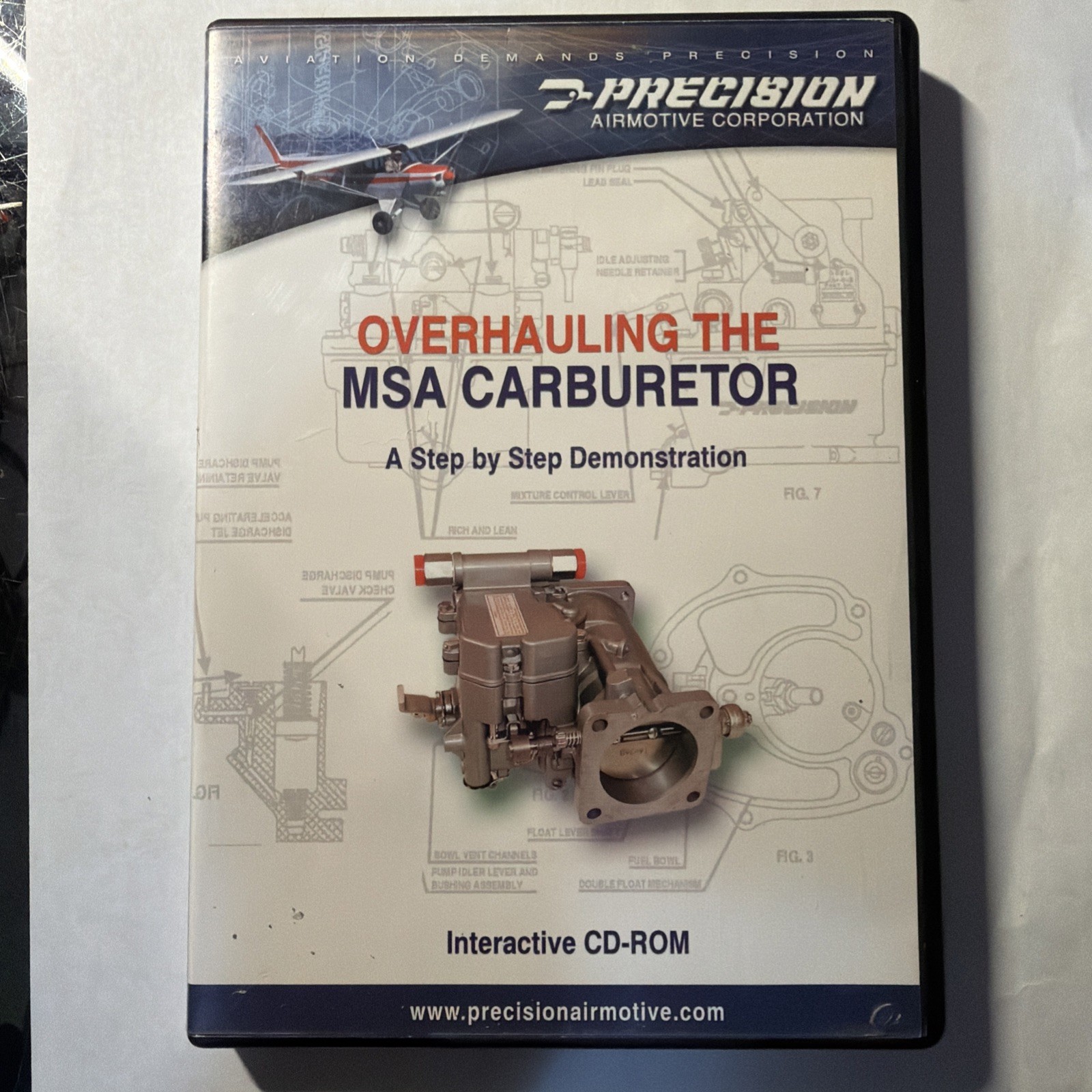 Precision Plane Overhauling The MSA Carburetor Interactive CD-ROM Step By Step