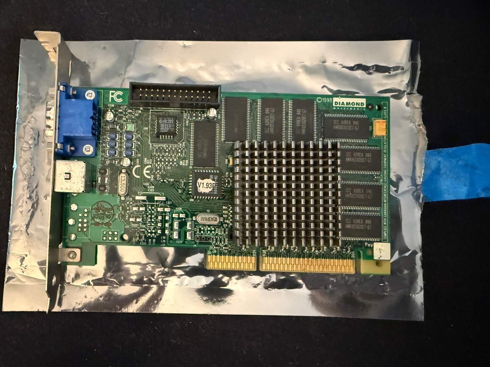 Diamond Viper V550 16MB AGP Video Graphics Card