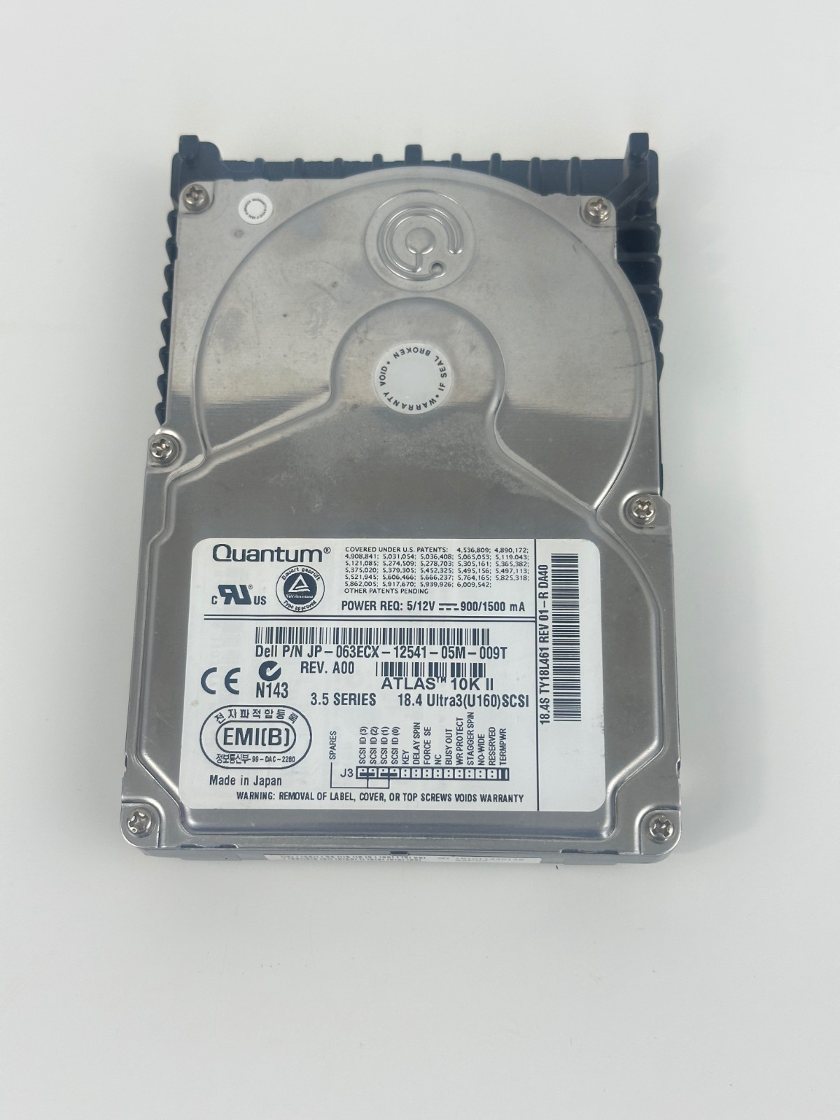 Quantum Atlas 10K 18.2GB,Internal, 10000RPM, 3.5" HDD (Dell)