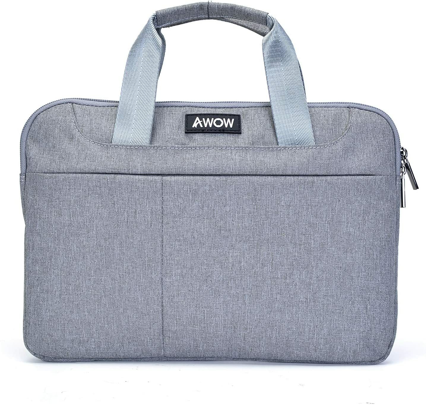 11 Inch Laptop Sleeve Bag with Handle Computer Tablet Portable Cover Case Grey