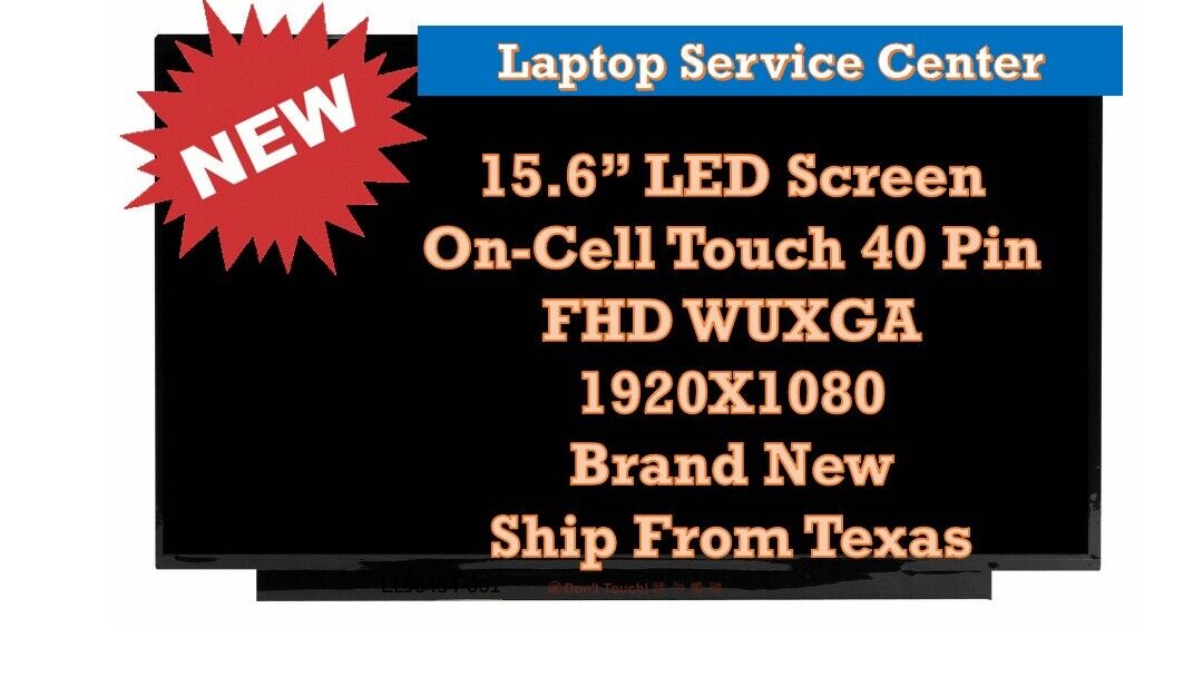 SD10W69928 5D10W69931 R156NWF7 R2 HW:1.2 GENUINE LCD 15.6 FHD 3 15IML05 81WR New