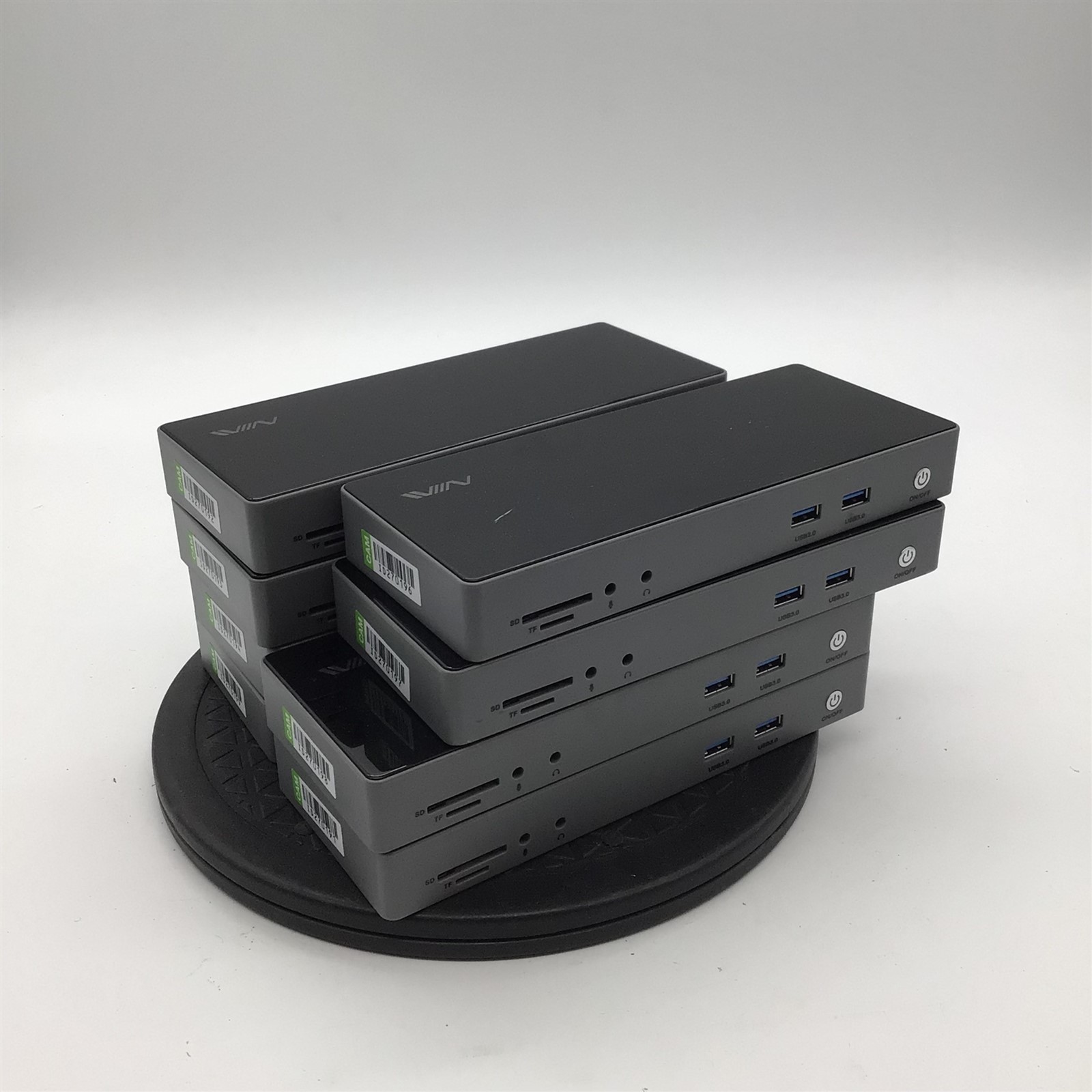 Lot of 8 IVIIN D6902 USB 3.0 Docking Stations
