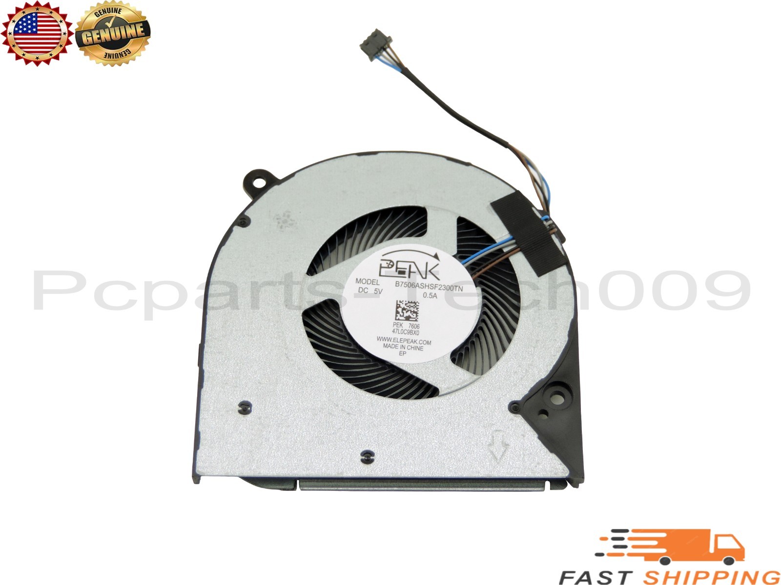 Genuine CPU Cooling Fan For HP 14-cm 14-cf 14-dk Series Laptop 6033B0062401