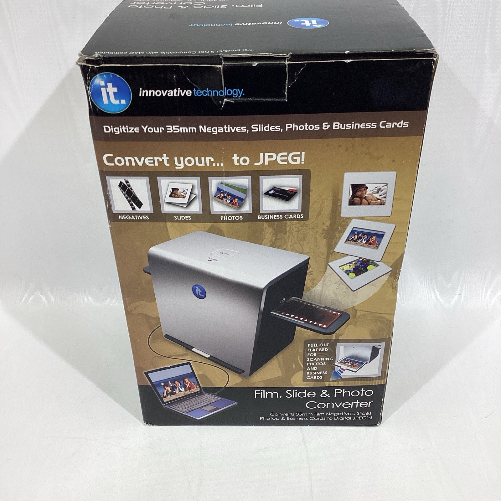 NEW IT Innovative Technology Film, Slide & Photo Converter ITNS-500