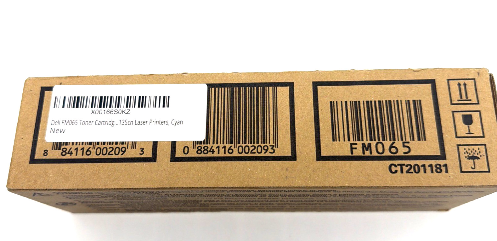 Dell Original FM065 Cyan Toner Cartridge