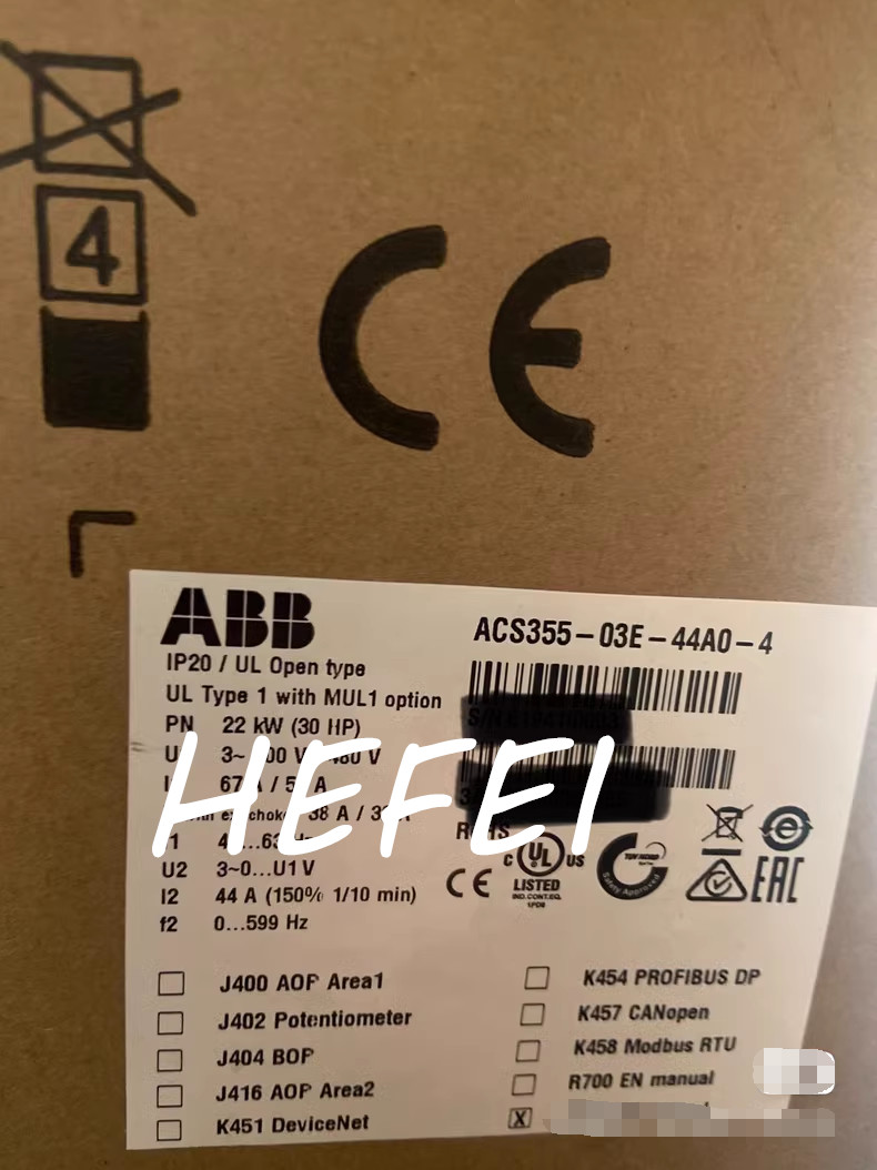 ACS355-03E-44A0-4 Frequency Converter 22kw New ACS355-03E-44A0-4