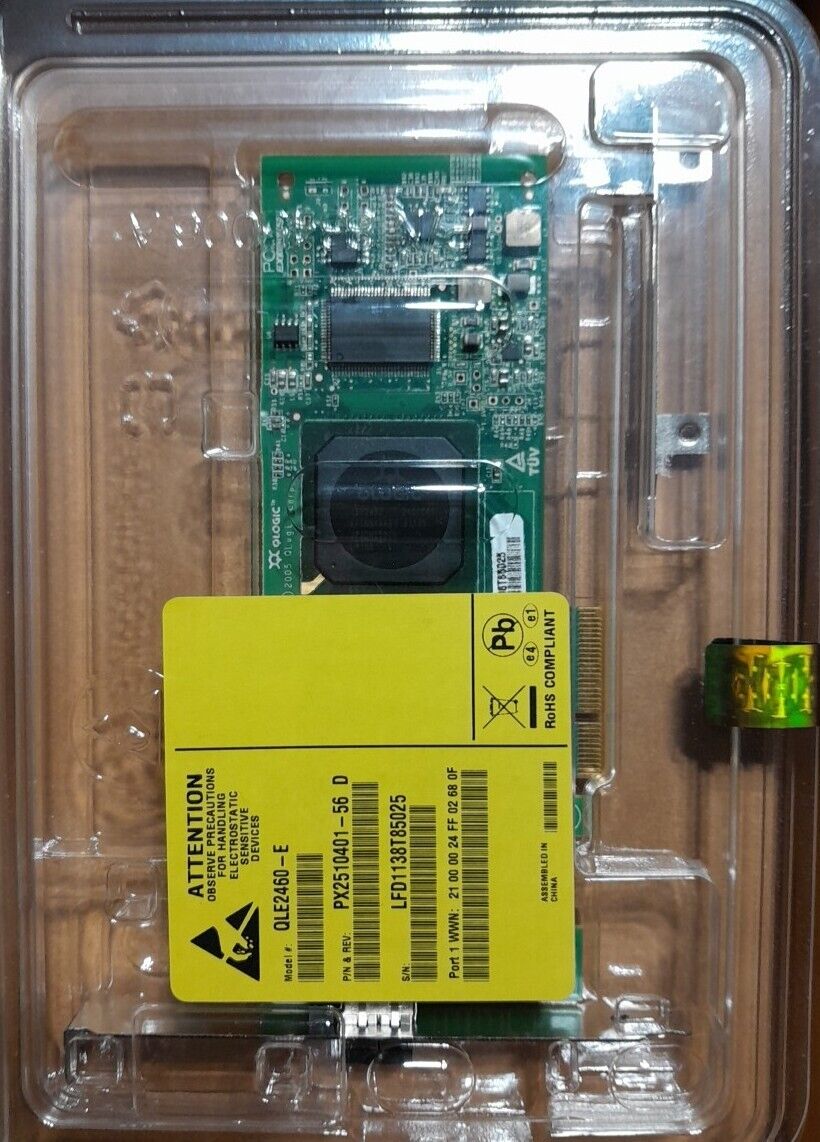 Qlogic QLE2460-E-SP 4GB Single Port PCI Express HBA