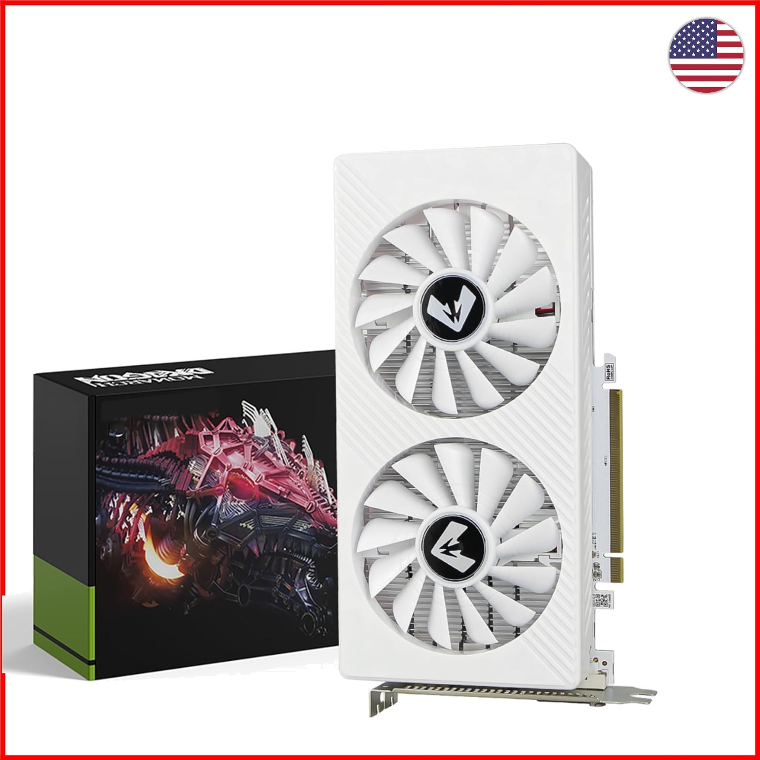 High-Performance AMD Radeon RX 580 8GB Card for 4K Gaming - Windows Compatible