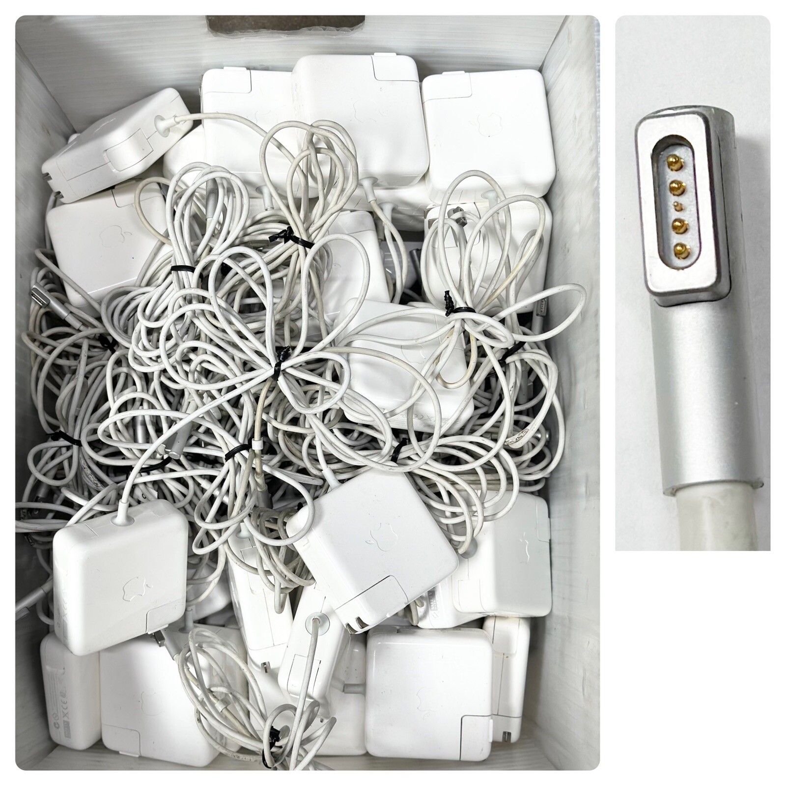 10pcs Original Apple 60W MagSafe AC Adapter A1344 for MacBook #3