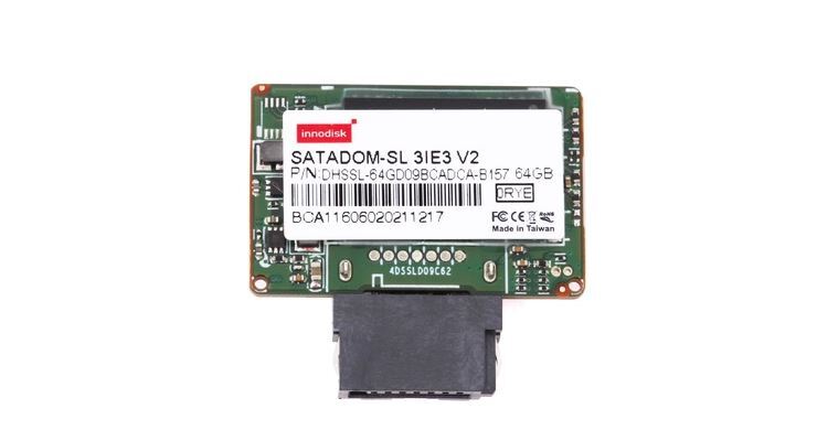 Innodisk 64GB SATA 6Gb/s SATADOM-SL 3IE3 V2 Flash Module DHSSL-64GD09BCADCA-B157