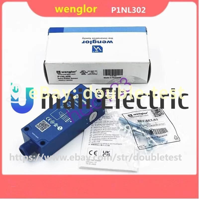 1pcs Wenglor P1NL302 Mirror Reflection Photoelectric Sensor DHL/FedEx#dou