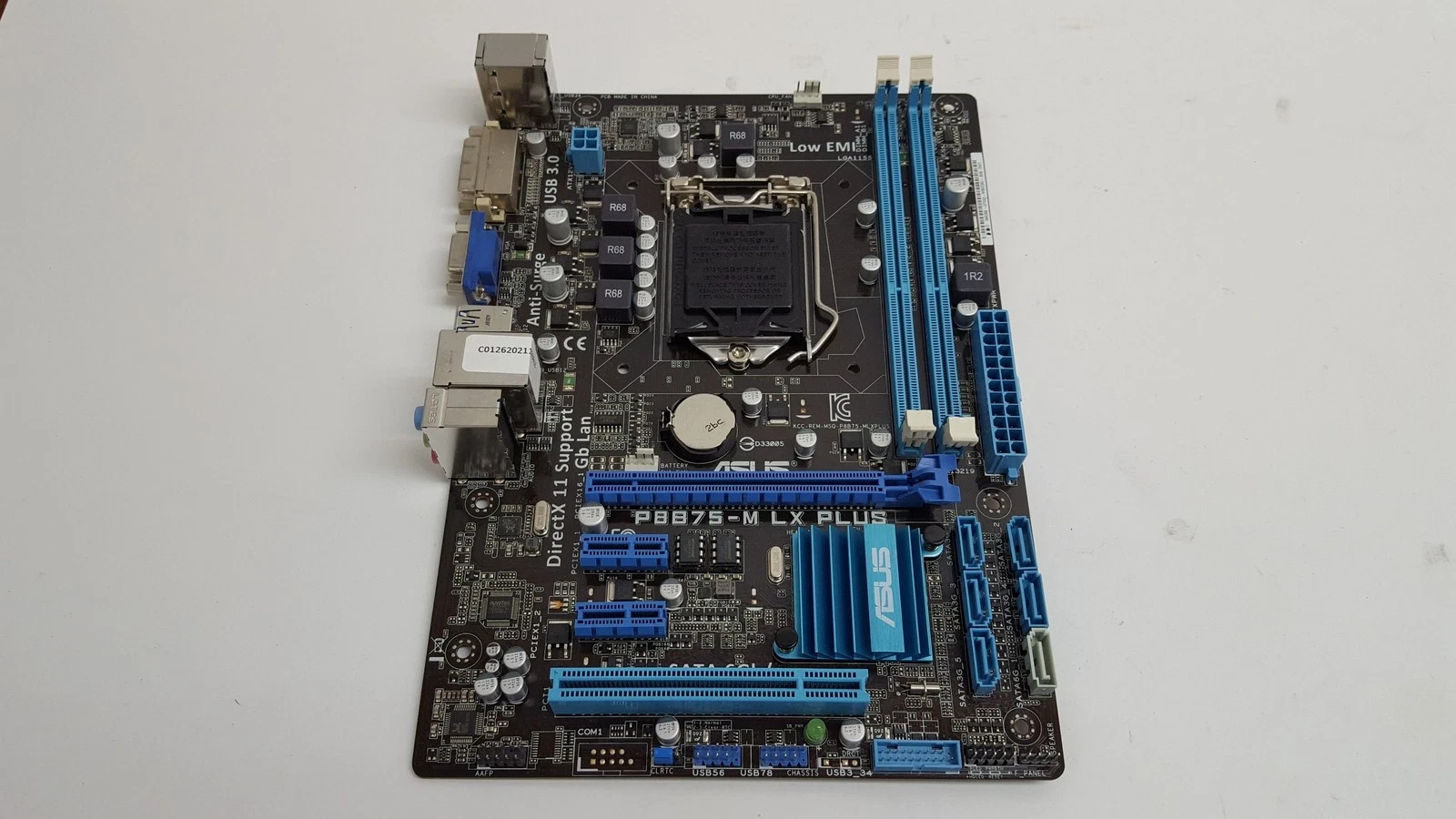 Asus P8B75-M LX PLUS Intel LGA 1155 DDR3 SDRAM Desktop Motherboard