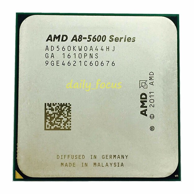 AMD A8 Series A8-3800 A8-3820 A8-3850 A8-3870K A8-5500 A8-5600K CPU Processor