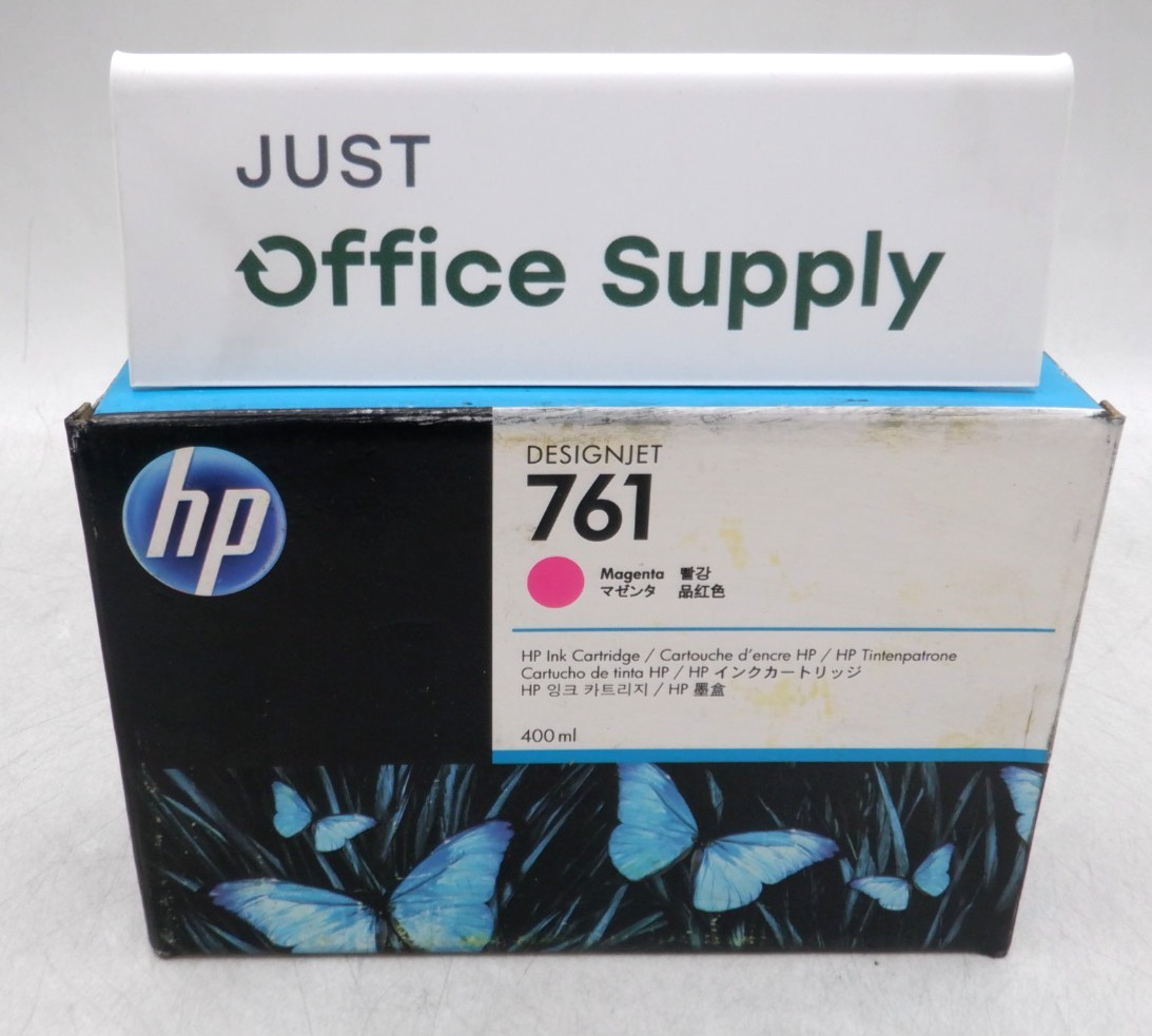 Genuine HP 761 Magenta CM993A 400ml Ink Cartridge  