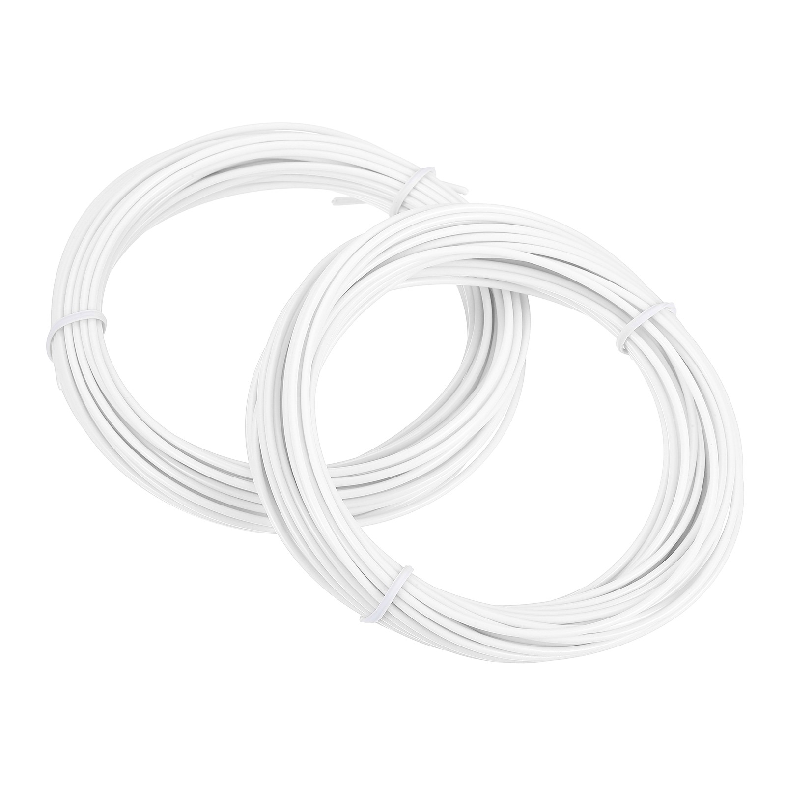 2 Pcs 3D Pen Filament 1.75mm Dia 3.3ft Length White