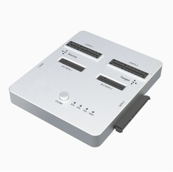 NVME/SATA 3-in-1 SSD Cloner Offline Clone M.2 Cloner fr M.2 NVME/SATA/SATA /SATA