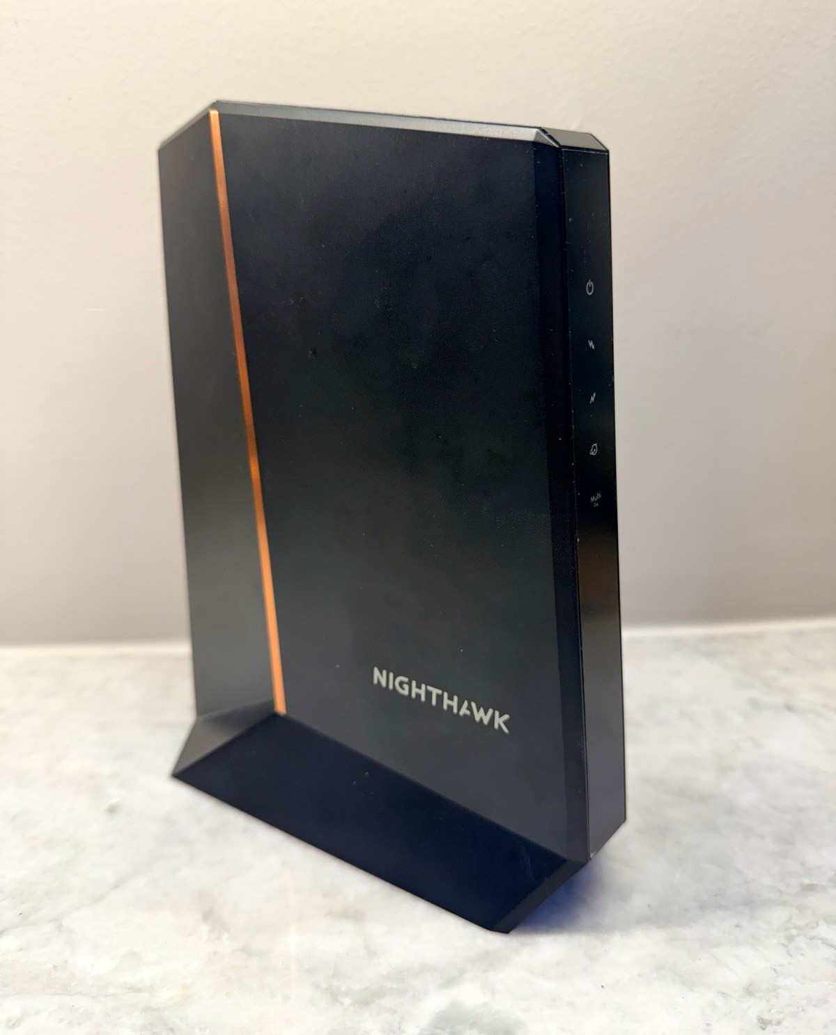 NETGEAR Nighthawk Cable Modem Black Wired Ethernet RJ-45 1 LAN Port