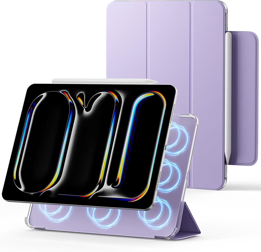 Case for iPad Pro 11 Inch (M5/M4) 2025/2024,Removable Magnetic Protective case