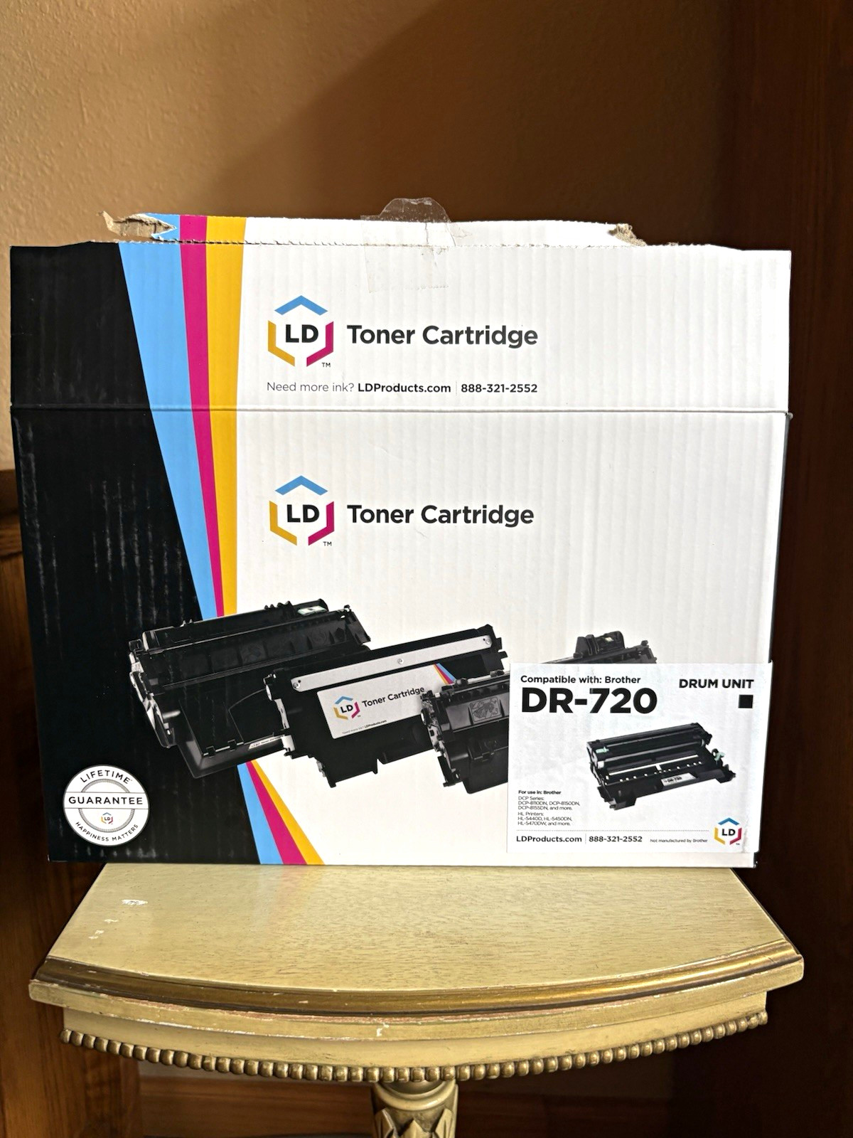 LD Products DR-720 Compatible Drum Unit for Brother DR Series, Black, DR720
