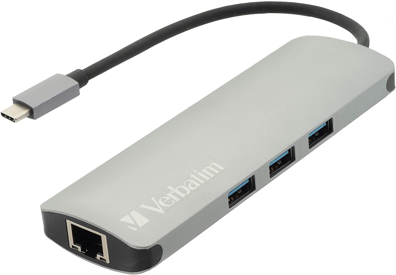 Verbatim Hub USB-C Adapter and Monster HDMI Cable 4k Ultra HD with Ethernet Cord