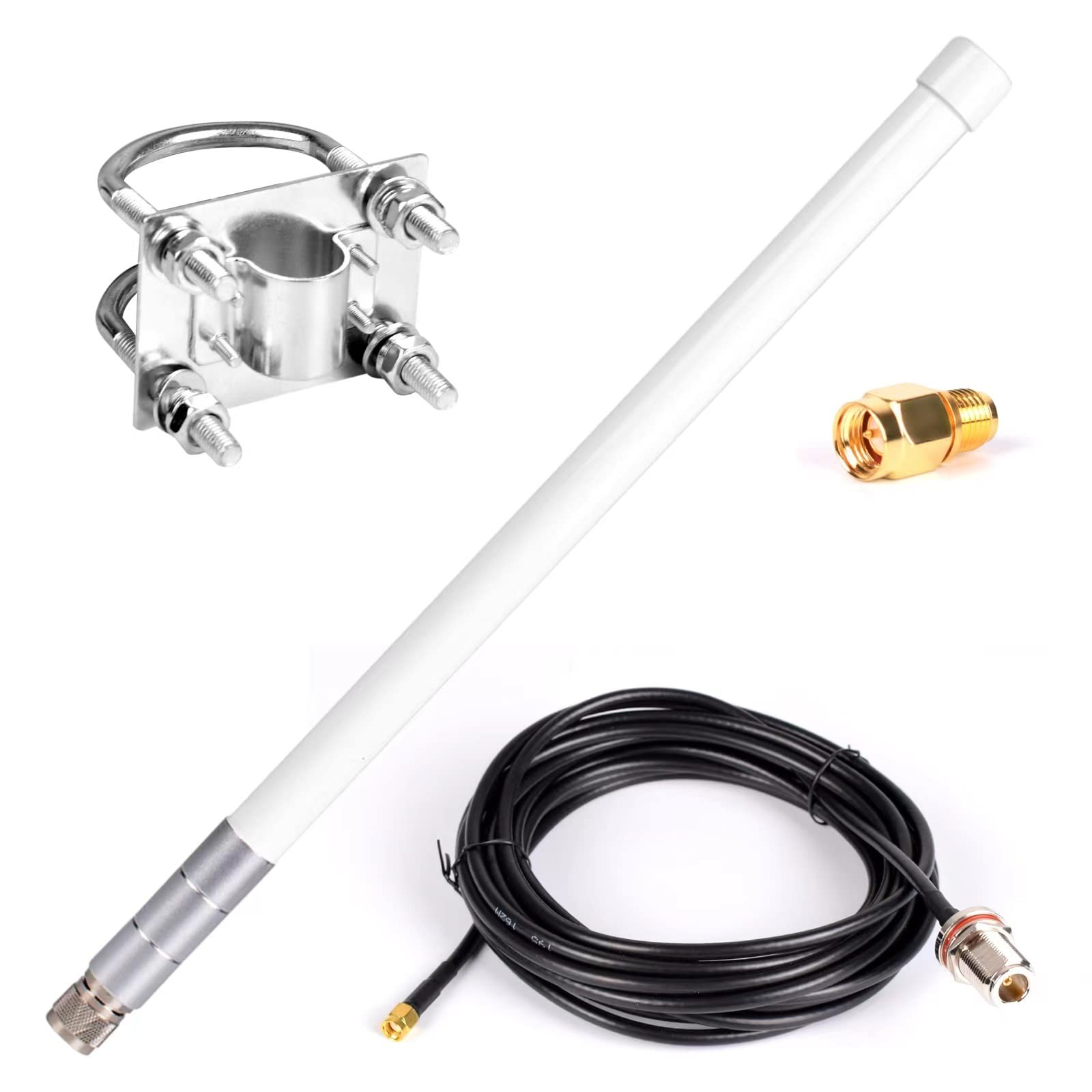 5.8dBi 915MHz LoRa Antenna with 20Ft Cable for Helium Hotspot Miner
