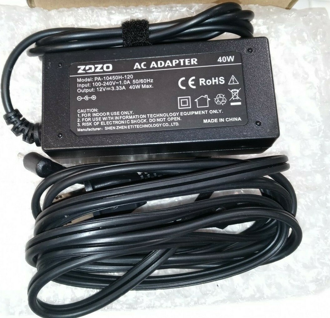 ZOZO 40W  12V  3.33A PA-30450H-120.AC Adapter.New