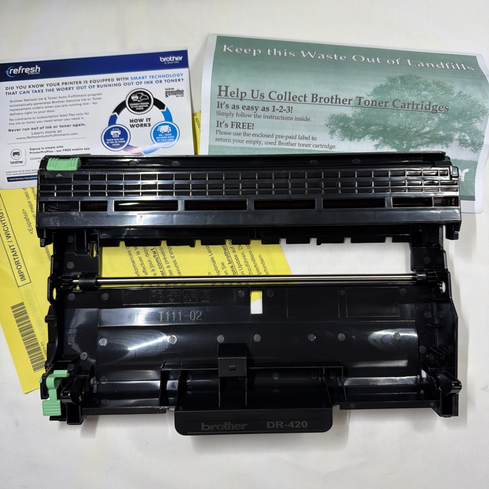 Brother Genuine DR-420 Drum Unit Yields Up To 12,000 Pages, Black 