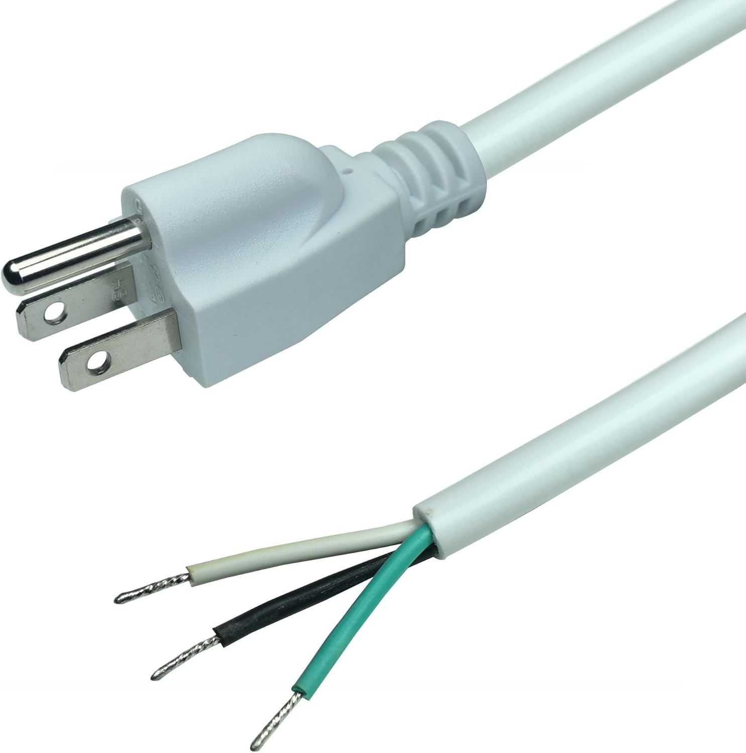 10Ft 14-Gauge 3-Prong 14/3C Heavy Duty Replacement Power Supply Cord Cable 110V