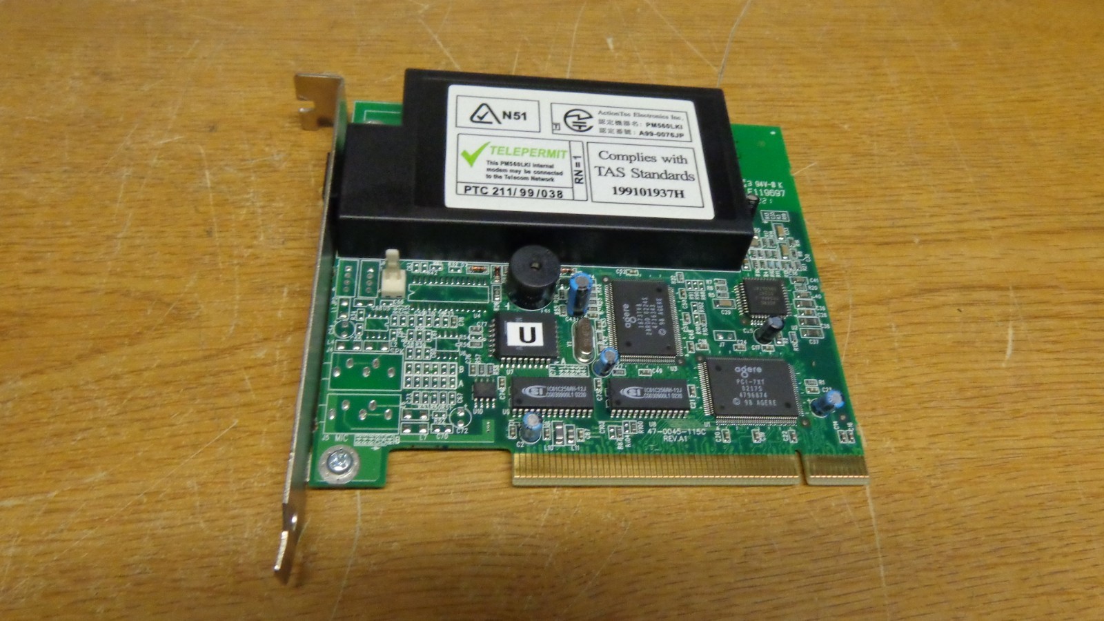 IBM TELEPERMIT 56K V.90 PCI DATA FAX MOD PTC 211/99/038 33L4618 33L4582 33L4619