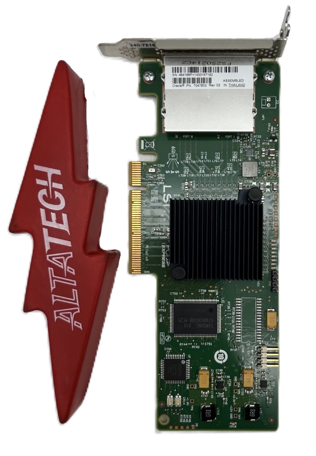Sun Oracle 7047853 LSI 6GB SAS 3GBPS PCIE HBA Host Bus Adapter