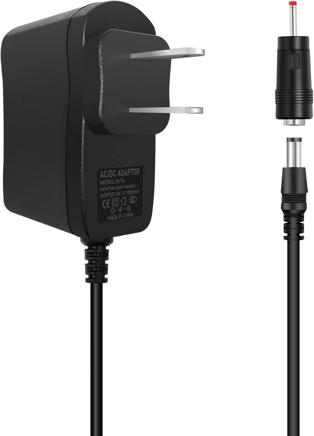 AC DC 5V 1A Power Supply Adapter 5W 1000mA 800mA 500mA AC/DC 5v 1a+35135T 