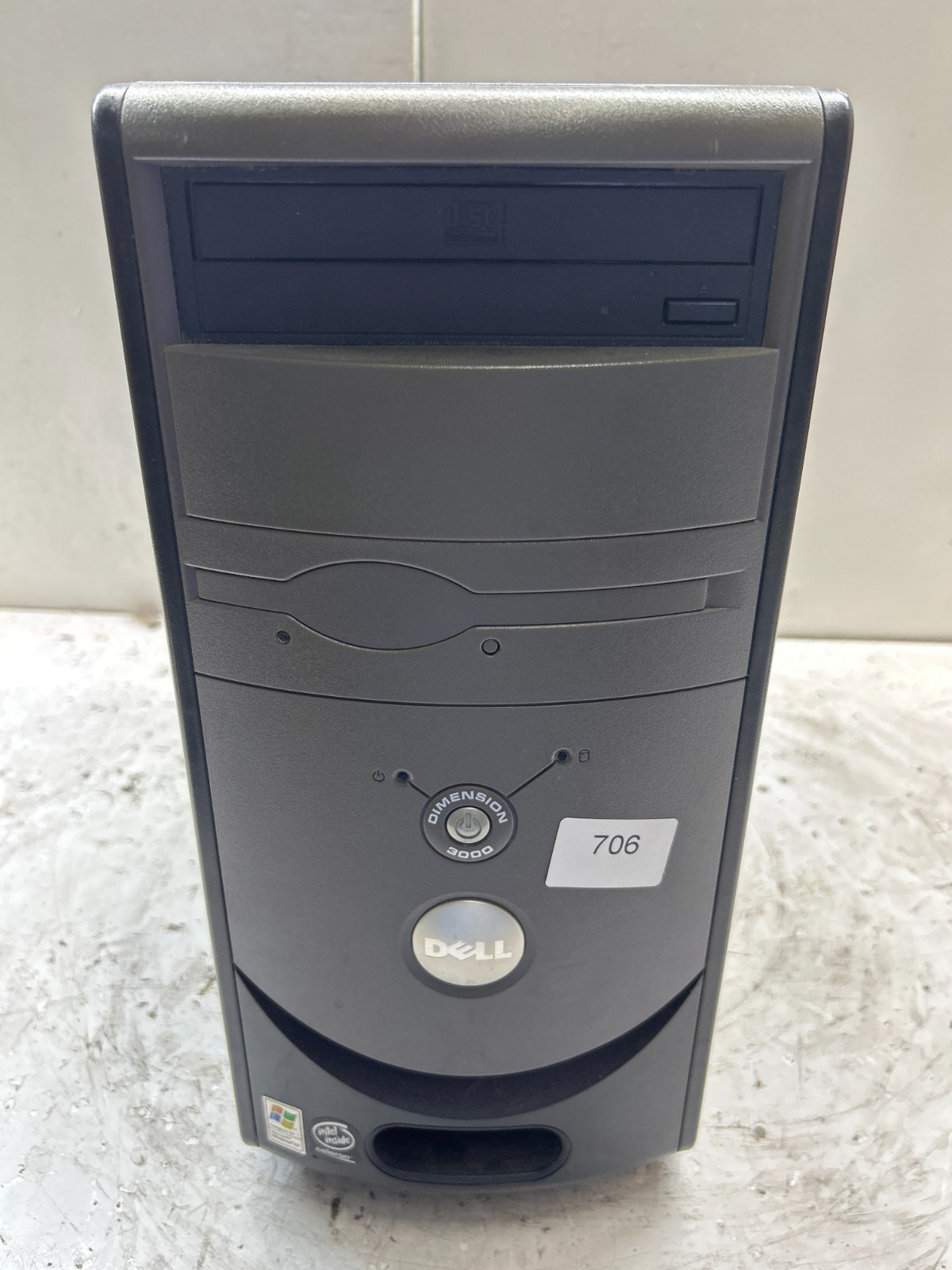 Dell Dimension 3000 Intel Celeron 2.40GHz 1GB NO HDD