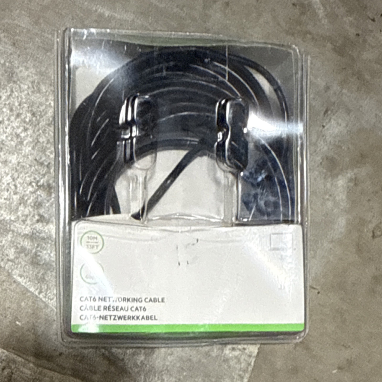 Belkin CAT6 Ethernet Patch Cable RJ-45 to RJ-45 10M 33FT Black Network LAN