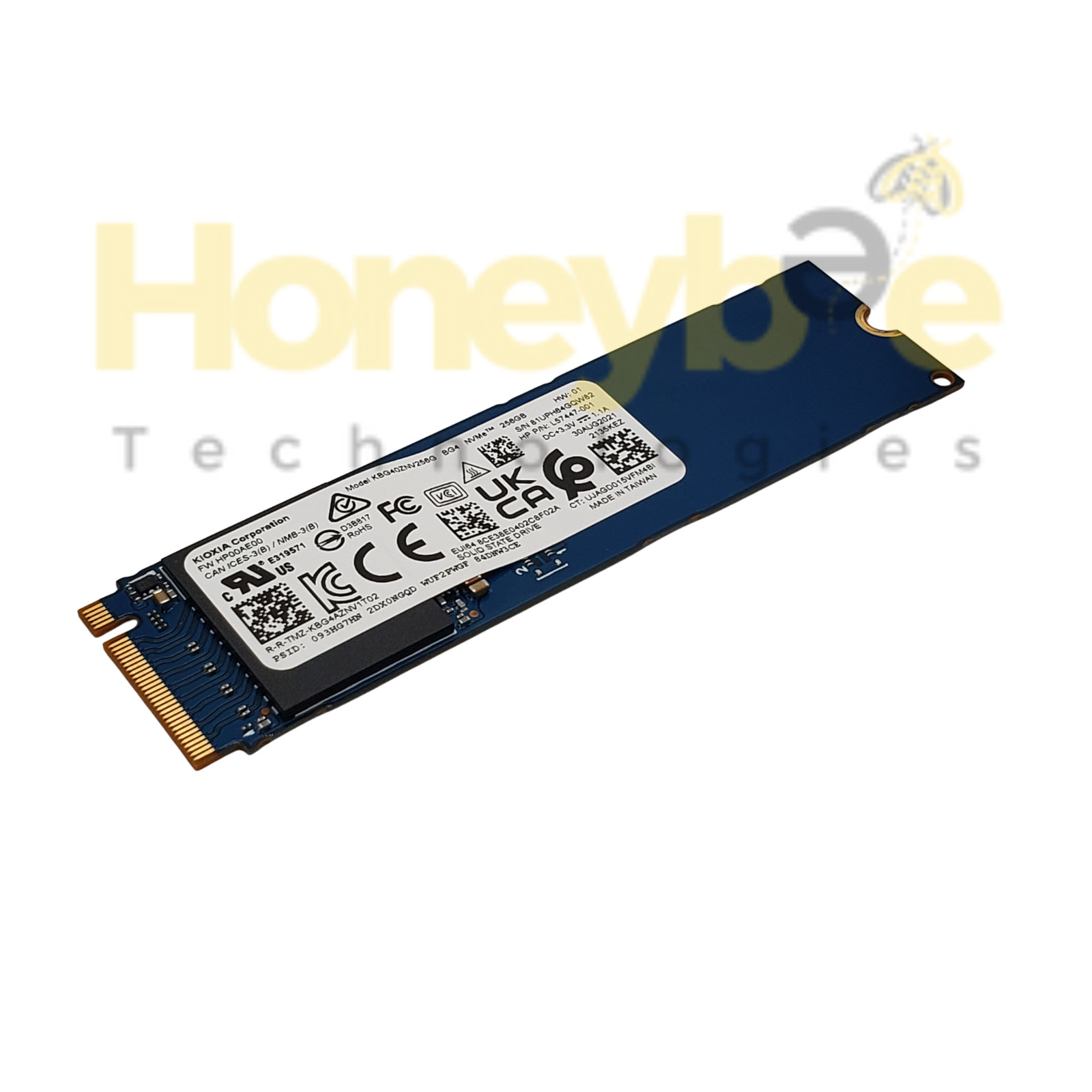 GENUINE HP 256GB M.2 80MM 2280 NVMe SOLID STATE DRIVE KBG40ZNV256G L57447-001