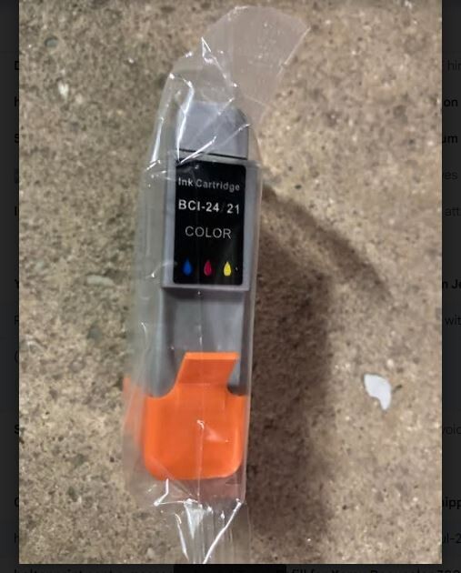 5 PACK BCI-24 BCI24 NEW Compatible Ink Cartridge for Canon BCI-24  COLOR BCI-21C