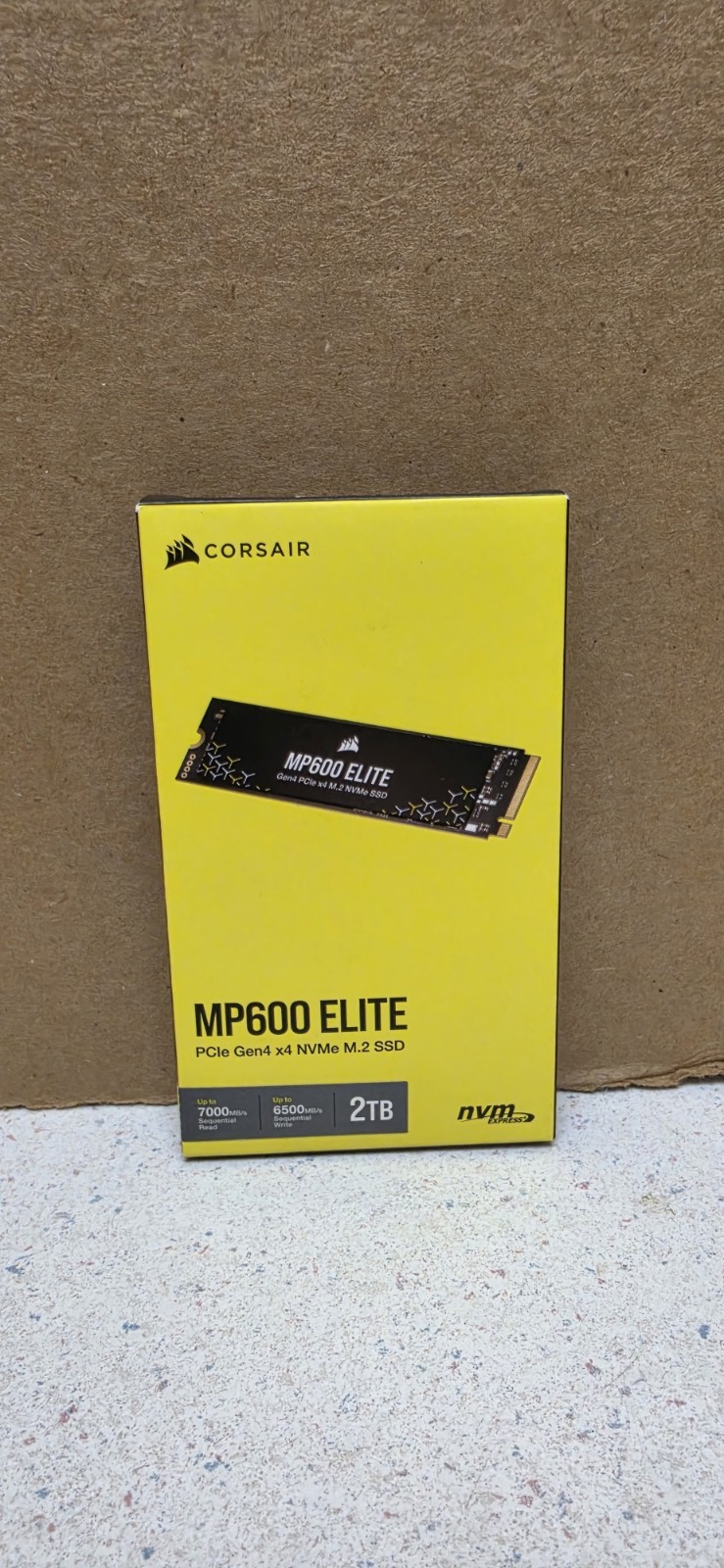 Corsair MP600 Elite M.2 2280 2TB PCIE 4.0 NVMe 1.4 Internal SSD  New Open Box