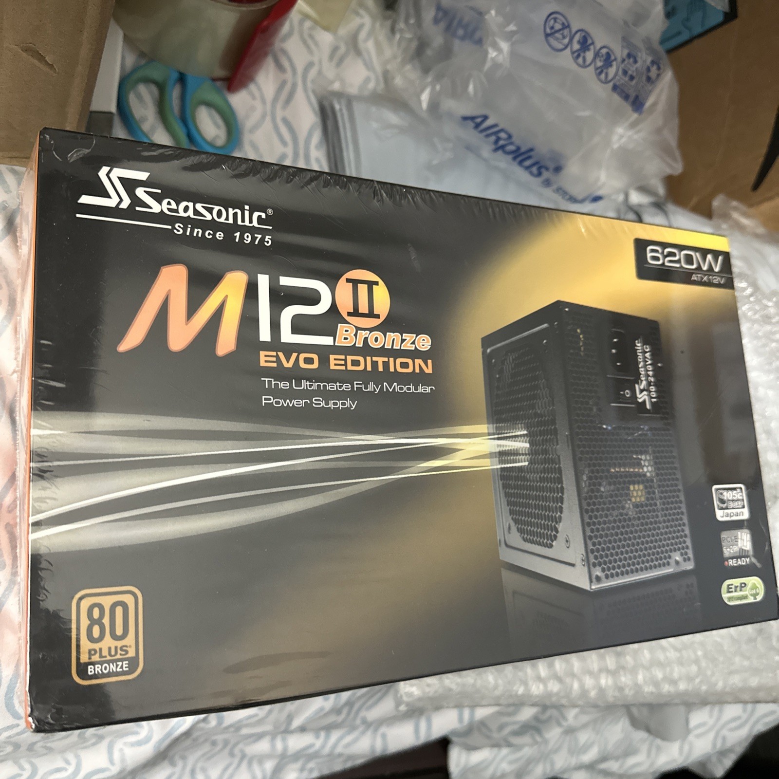 SeaSonic M12II 620W EVO Modular ATX Power Supply *NEW in BOX*
