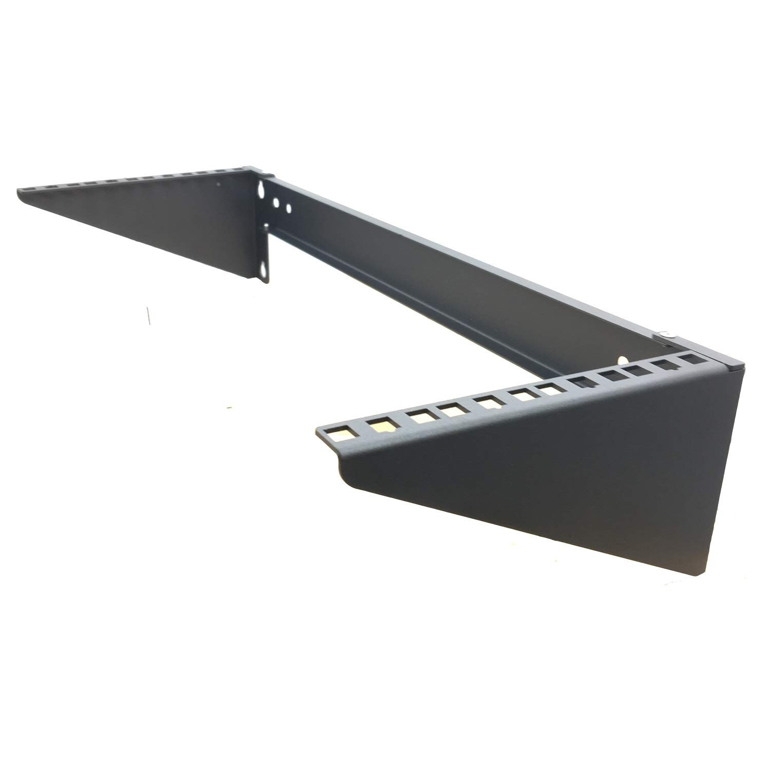 4U 19 Inch Cold Rolled Steel Wall Mountable Vertical Networking Rack Set