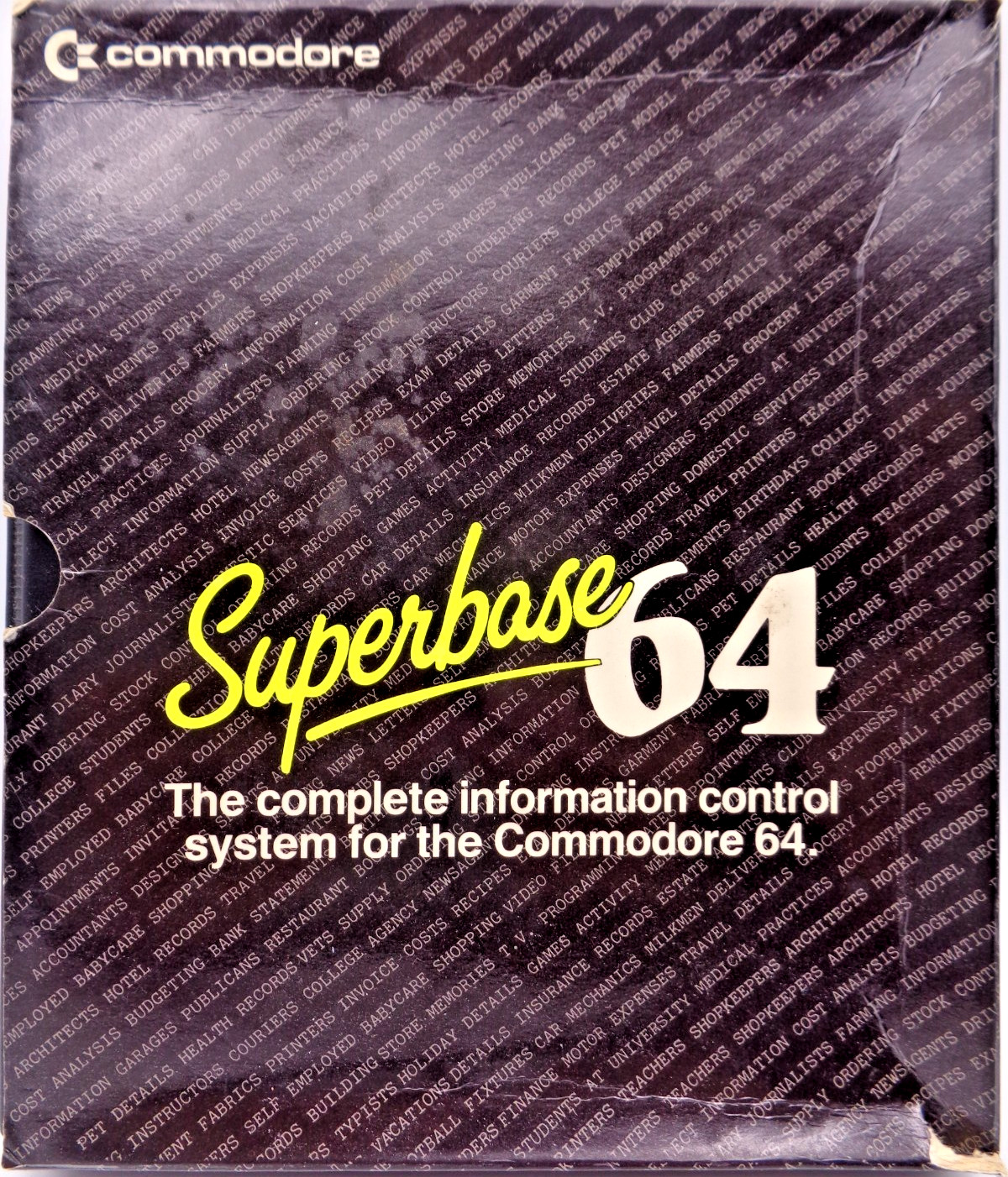 COMMODORE 64/128 & PLUS/4 -- SUPERBASE (PRECISION S.)