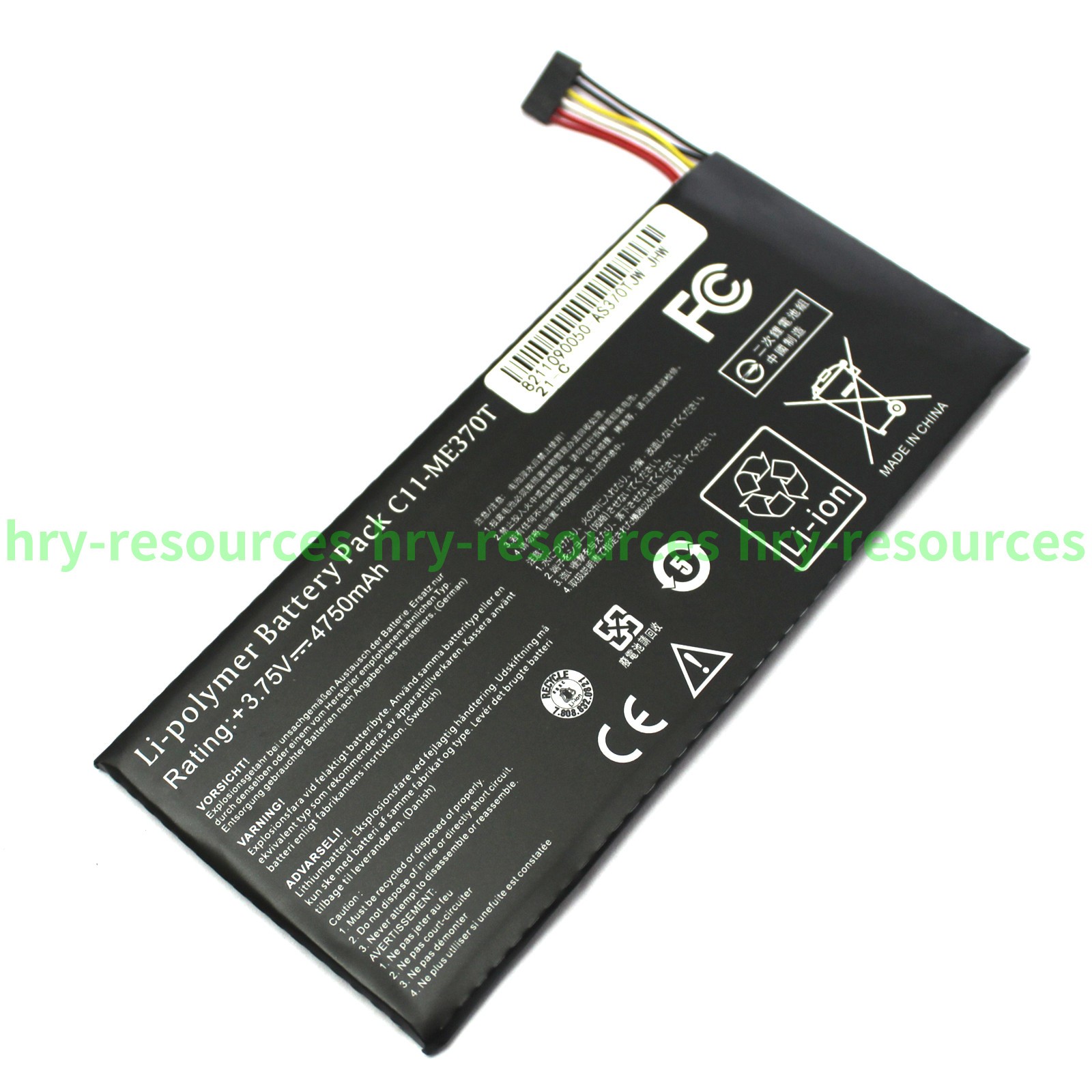 New C11-ME370T Battery for Google ASUS Nexus 7 1st Gen 2012 Tablet 3.75V 4750mAh