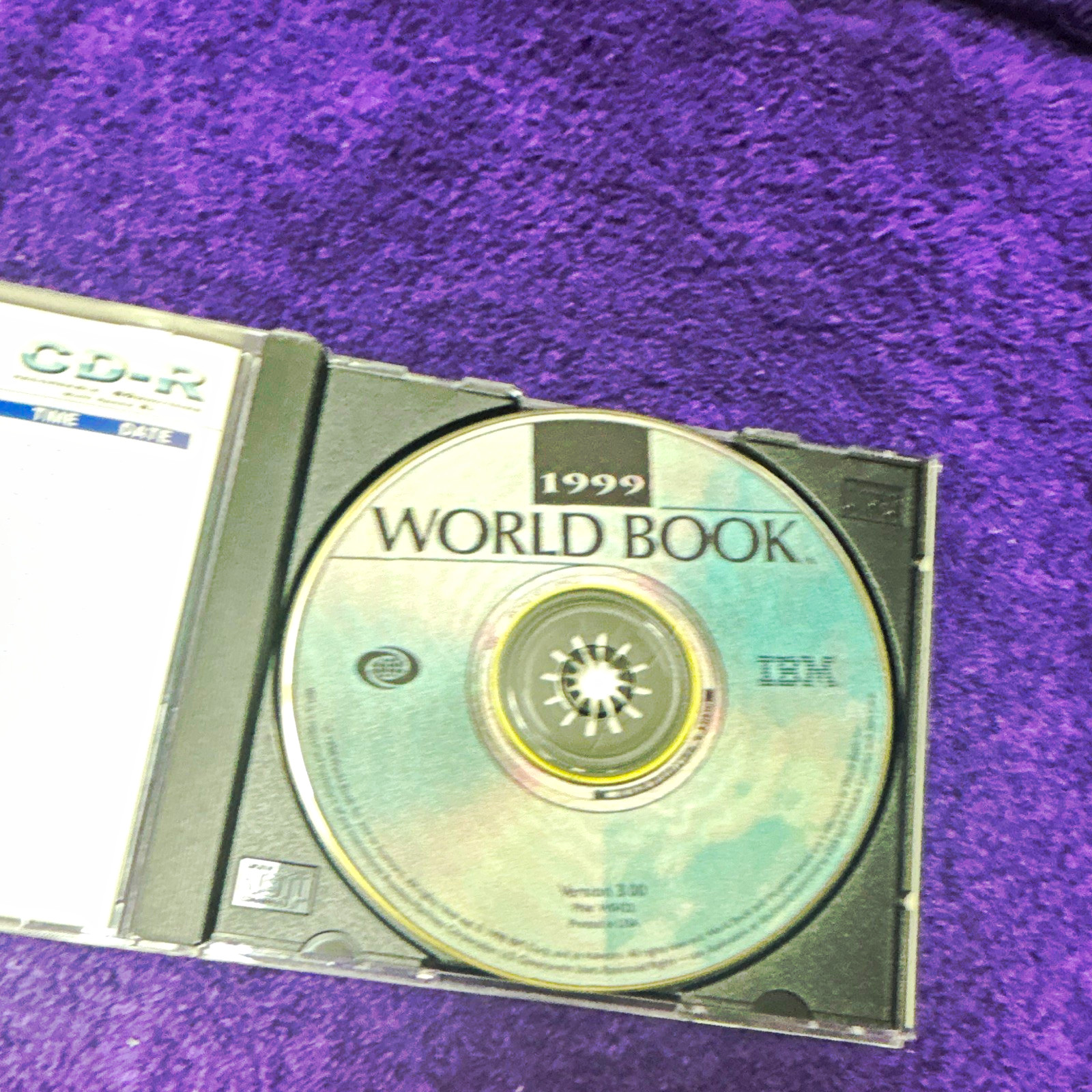 IBM World Book 1999 Encyclopedia CD-ROM for Windows English Version 3.00