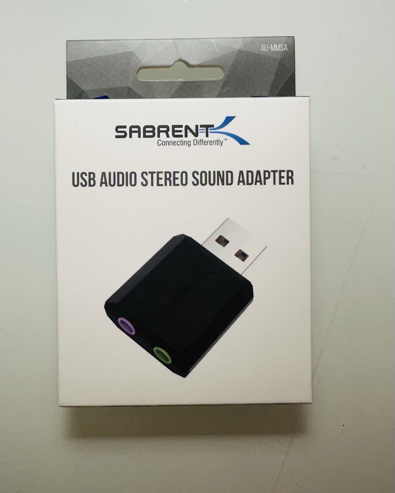 SABRENT USB Audio External Stereo Sound Adapter for Windows & Mac Plug and Play
