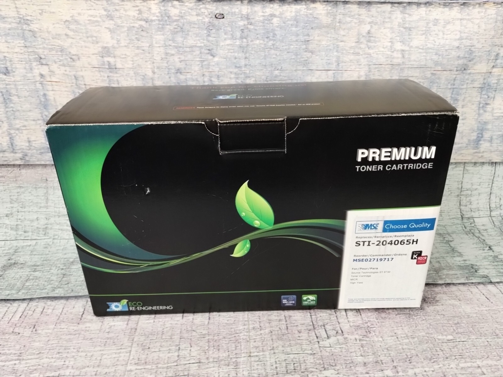 MSE Black High Yield Micr Toner Cartridge For ST9730, STI-204065H