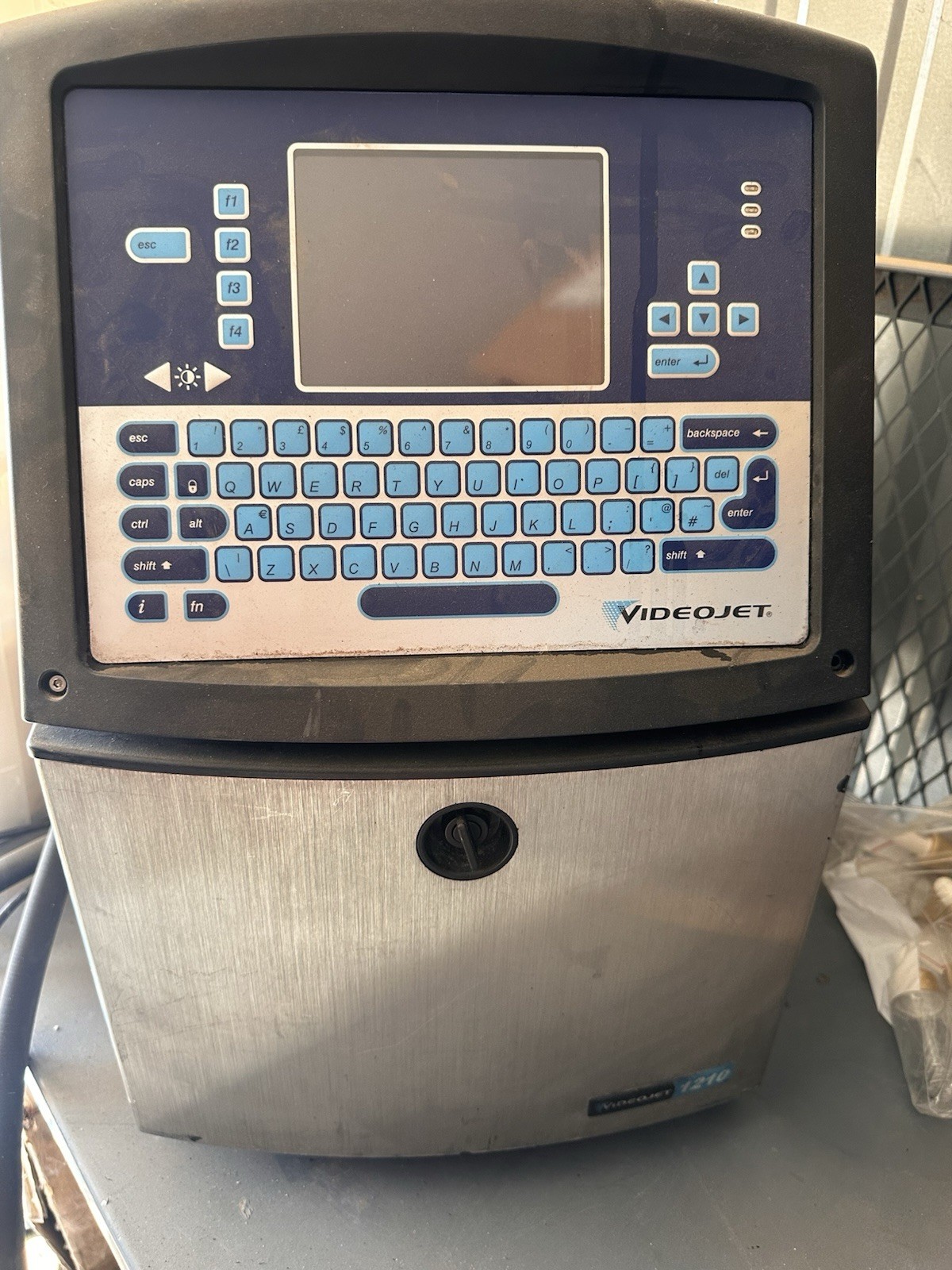 VideoJet 1210 Industrial Continuous Inkjet Printer Coding Machine