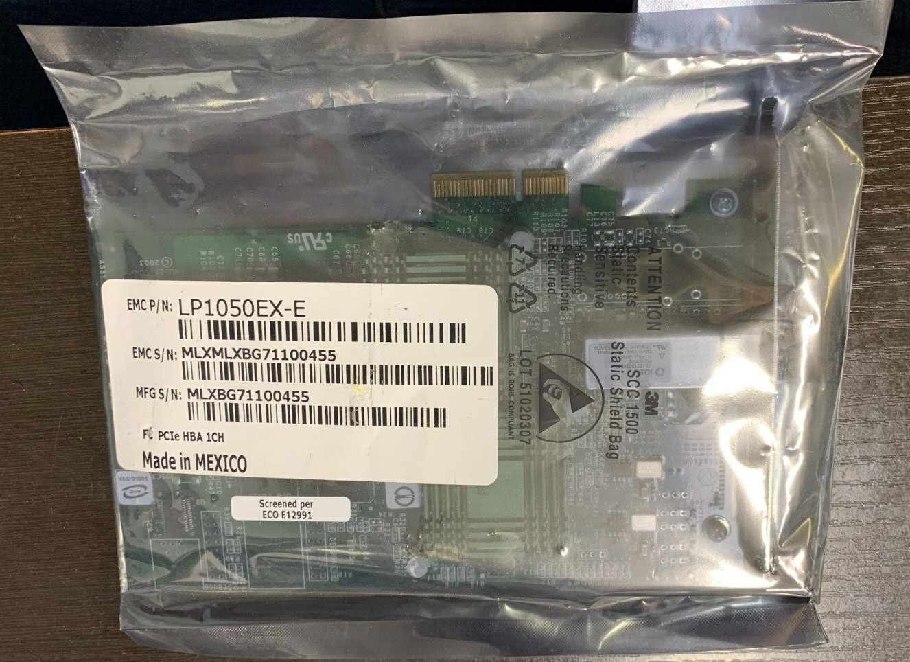 Emulex LP1050Ex-E - Host bus adapter - PCI Express x4 - Fibre Channel - fiber op