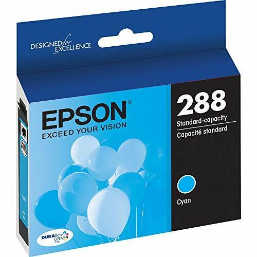 Epson 288 Blue T288220 DURABrite Ultra Cyan Standard Capacity Cartridge Ink