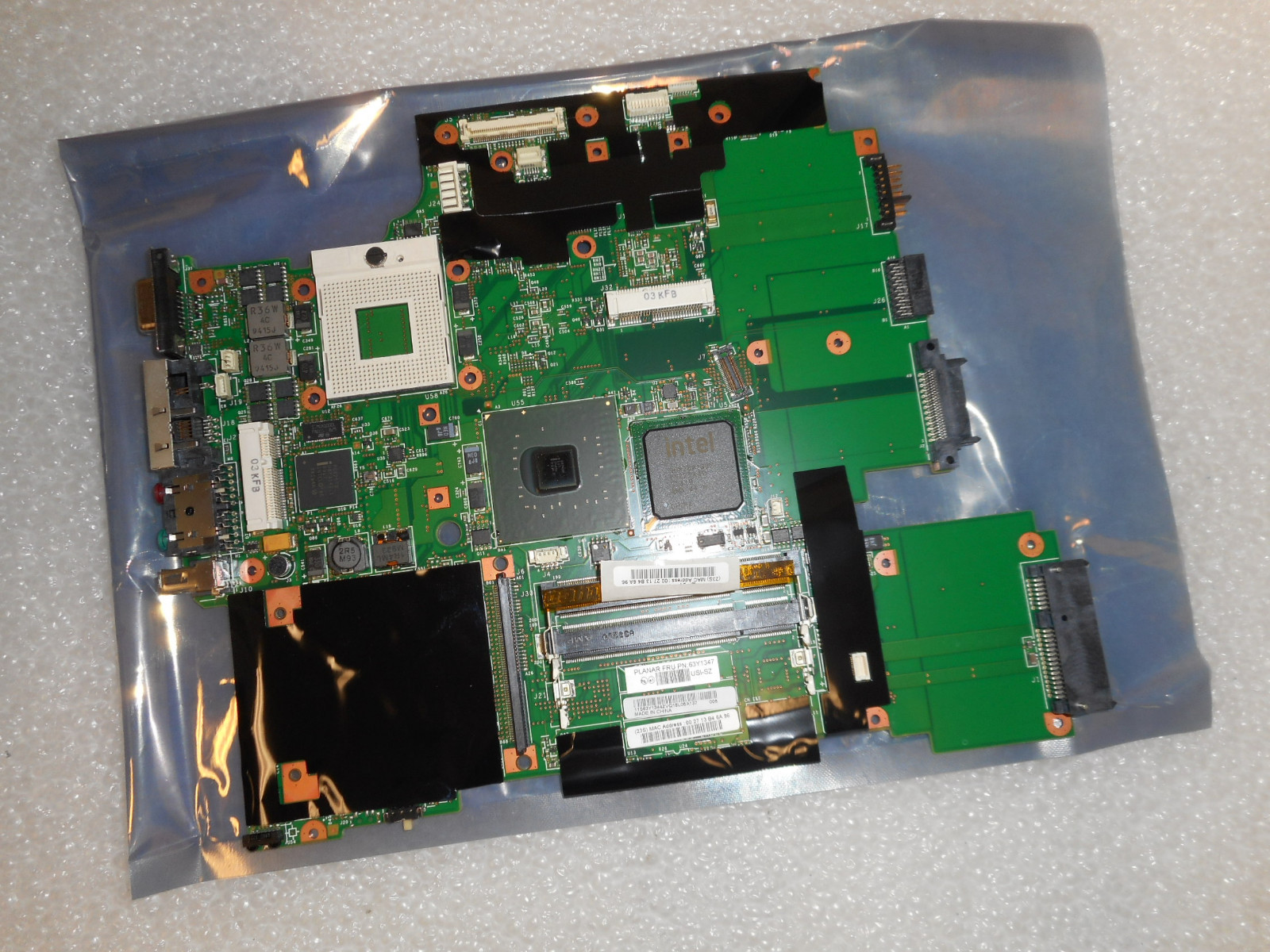 NEW GENUINE IBM Lenovo T60 T60p Intel 945GM Graphics Laptop Motherboard 63Y1347