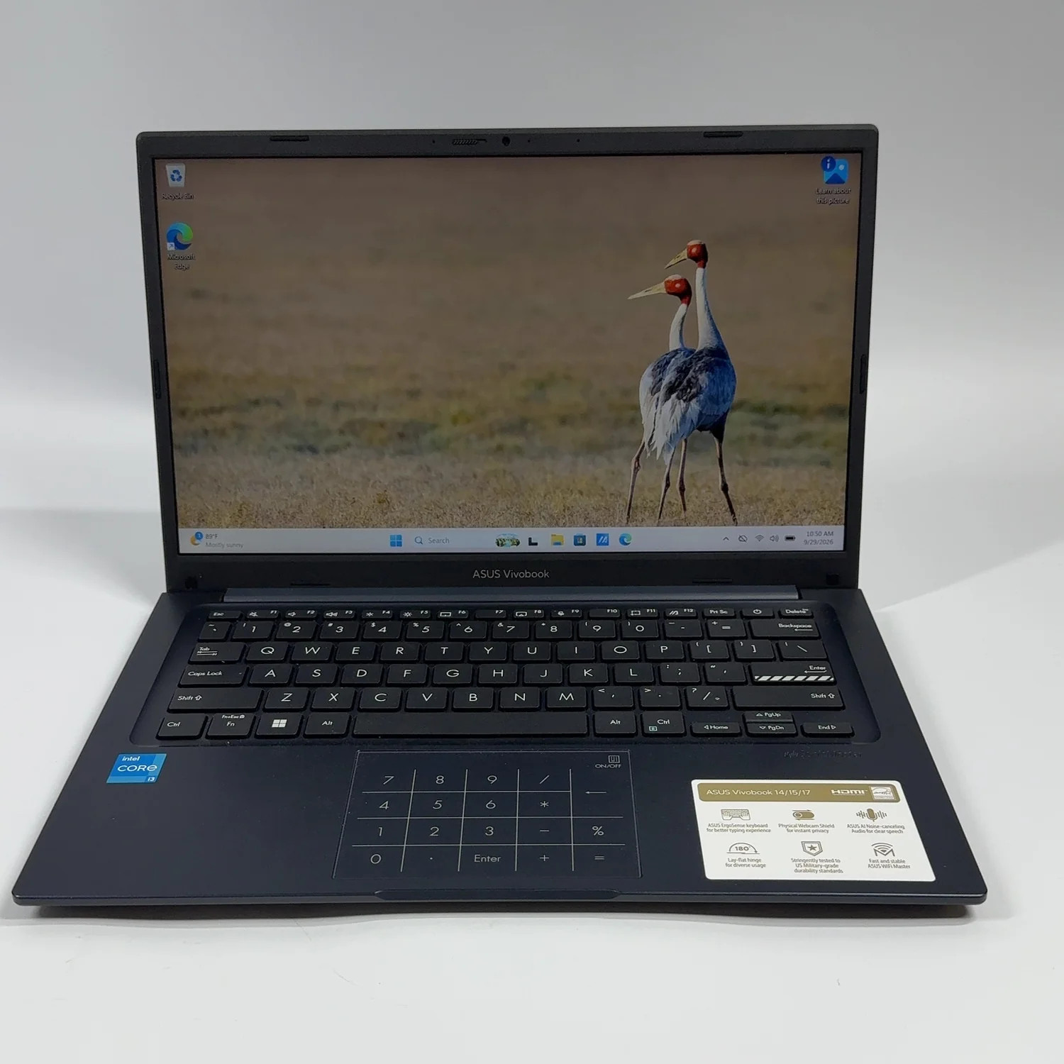 Asus Vivobook 14 X1404VA 14" i3-1315U 1.2GHz 8GB RAM 128GB SSD