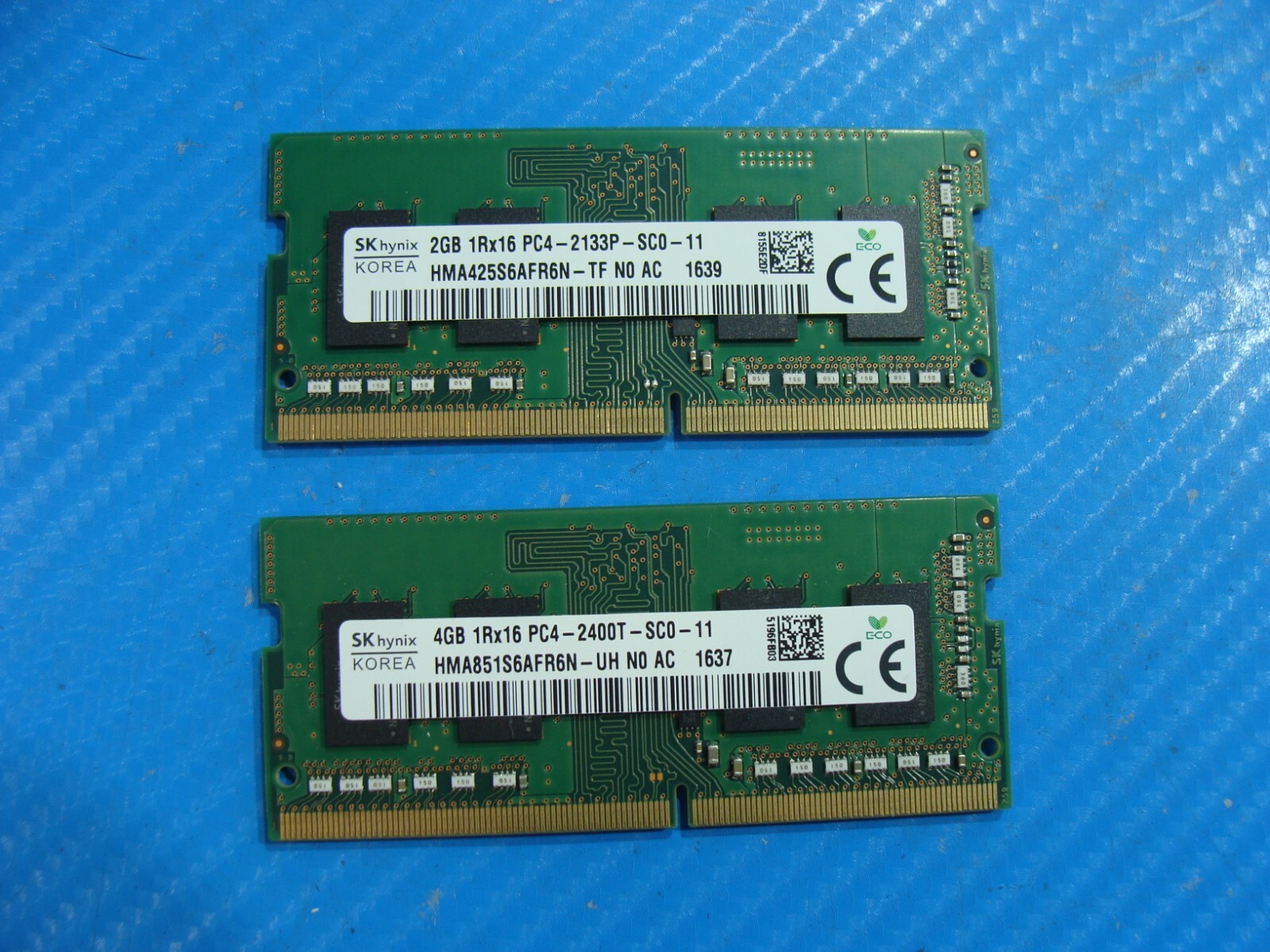 HP m3-u001dx So-Dimm SK hynix 6GB 2GB+4GB 1Rx16 Memory RAM HMA425S6AFR6N-TF